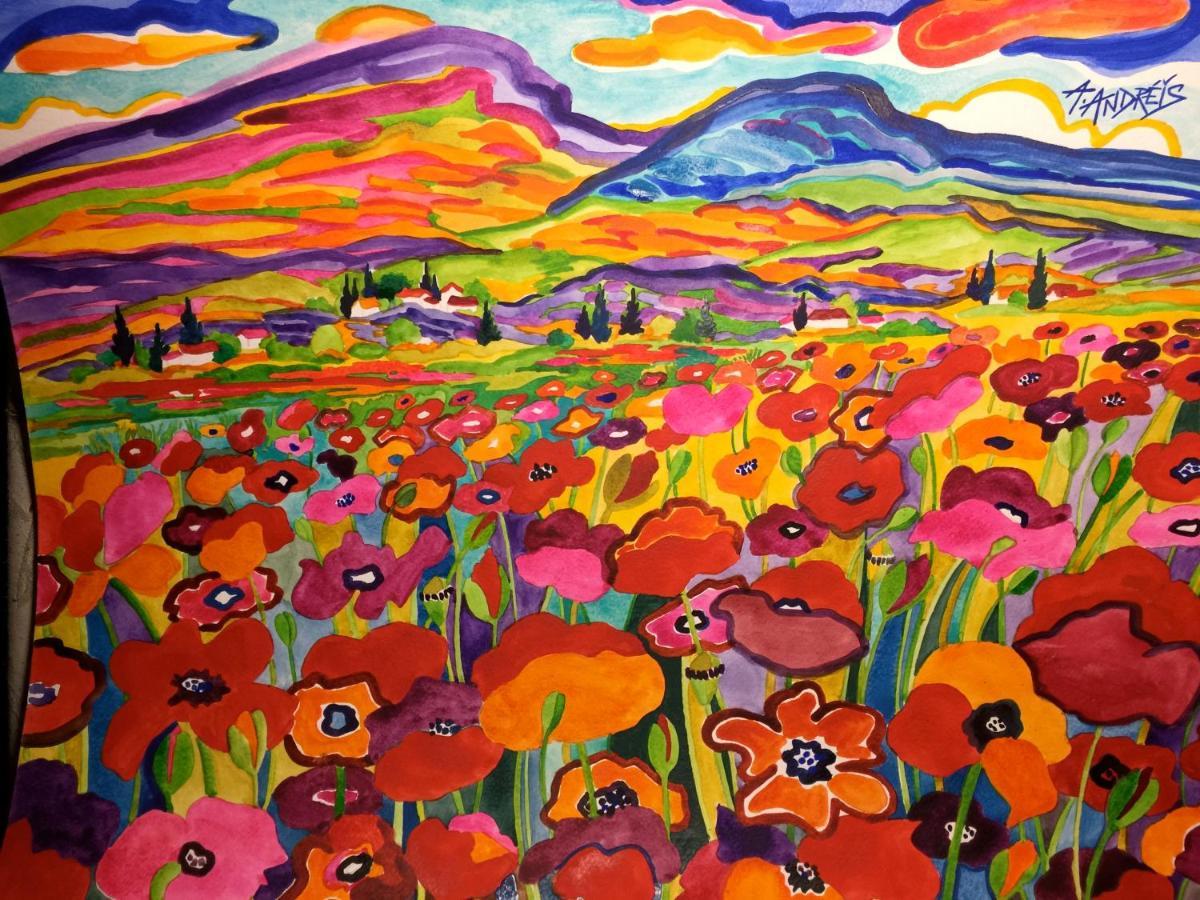 La Maison Du Peintre En Provence Mallemort Ngoại thất bức ảnh