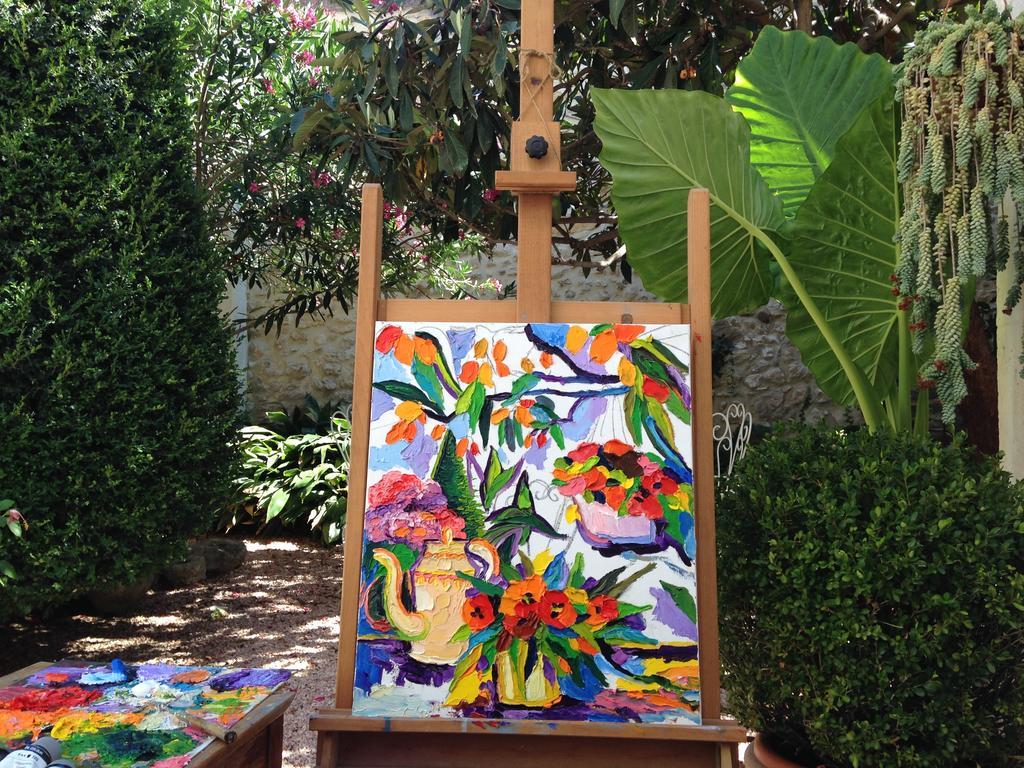 La Maison Du Peintre En Provence Mallemort Ngoại thất bức ảnh