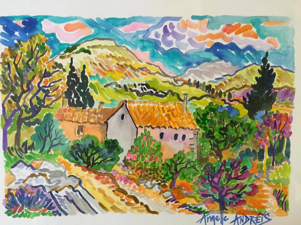 La Maison Du Peintre En Provence Mallemort Ngoại thất bức ảnh